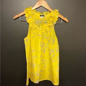 J. Crew Silk Ruffle Blouse